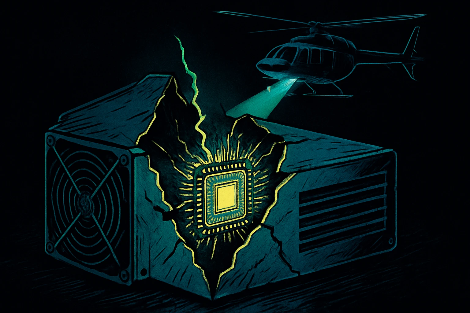 Le bureau de l’immigration américain fait une descente dans une ferme minière de Bitcoin au Texas! Plusieurs employés de Bitmain arrêtés, la guerre des puces sino-américaine fait rage contre les sociétés minières