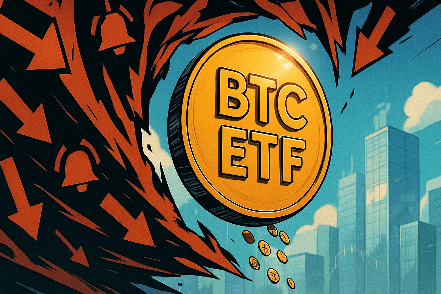 As saídas de fundos Bitcoin ETF foram exageradas e atualmente não são suficientes para julgar as tendências futuras.