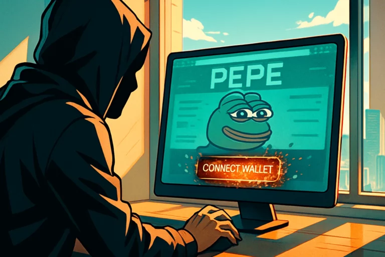밈 통화 Pepe the Frog $PEPE의 공식 웹사이트가 해킹당했습니다! '인페르노 드레이너' 악성코드가 프런트 엔드에 심어져 있습니다. 클릭하지 마세요.